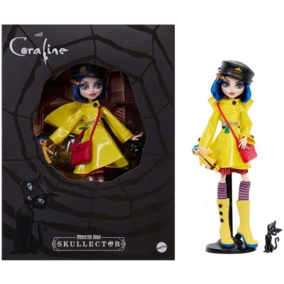 Monster High x Coraline Koralina Sběratelská Panenka JHK65 – Hledejceny.cz