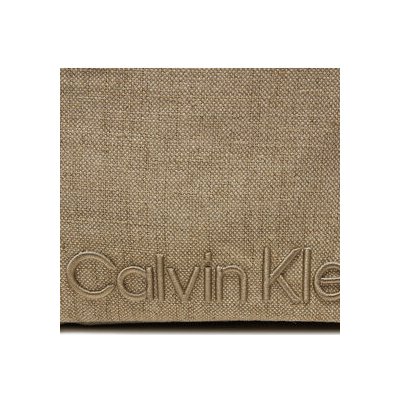 Calvin Klein kabelka Summer Story K60K611994 Natural Linen PC4 – Zboží Mobilmania