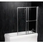 Polysan OLBIA 123 x 140 cm 30317 čiré sklo, rám leštěný hliník – Hledejceny.cz