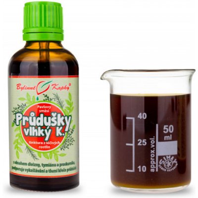 Bylinné kapky Pavlovy Průdušky vlhký K. Odkašel 50 ml – Hledejceny.cz