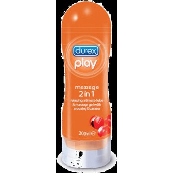 Durex Play intimní lubrikační a masážní gel se stimulující Guaranou 200 ml