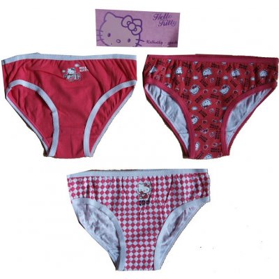 Xcena Hello Kitty kalhotky bavlněné červené – Zboží Dáma