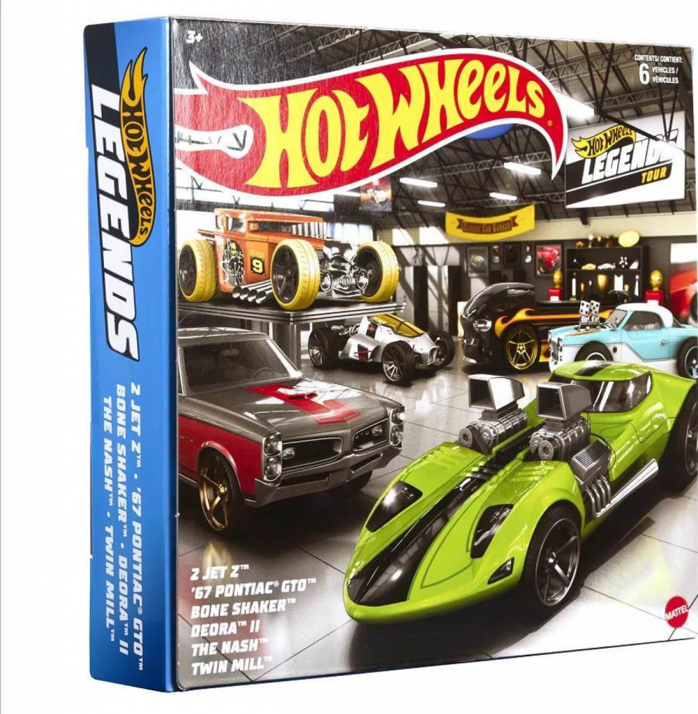 Mattel Hot Weels Tématická kolekce legendy HDH52