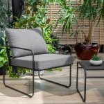 PATIO Zahradní křeslo Nefryt Grey 463980 – Hledejceny.cz