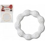 Profibaby Baby kousátko kolečko silikon bílá – Zboží Dáma