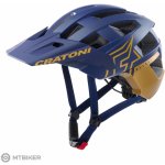 Cratoni AllSet Pro blue -gold matt 2022 – Zboží Mobilmania