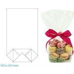 Dárkový sáček 14 × 21 cm celofán transparentní 1 ks – Hledejceny.cz