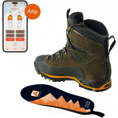 Alpenheat Wireless HotSole AH11 Vyhřívané vložky do bot ovládání přes aplikaci – Hledejceny.cz