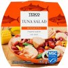 Rybí specialita Tesco tuňákový salát s červenými fazolemi, kukuřicí, červenou paprikou a mrkví 160 g