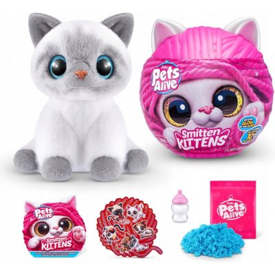 ZURU Pets Alive Smitten Kittens Bonnie – Interaktivní kotě – Sleviste.cz