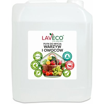 Laveco Tekutina mytí zeleniny a ovoce 5 l – Hledejceny.cz