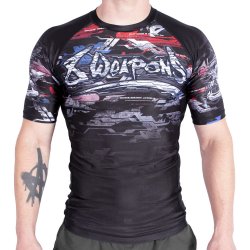 Rashguard 8 WEAPONS krátký rukáv Cut Like a BLADE 2.0