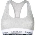 Calvin Klein Bralette Unlined šedá – Zboží Mobilmania