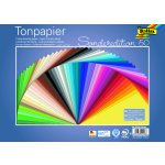 Folia Barevný papír 130 g/m2 50 listů v 50 barvách 25 x 35 cm – Sleviste.cz
