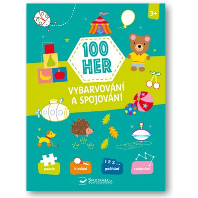 Svojtka 100 Her Vybarvování a spojování – Zbozi.Blesk.cz