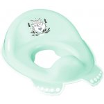 Tega Redukce sedátko na WC vrchní s protiskluzem Liška zelená – Zboží Dáma