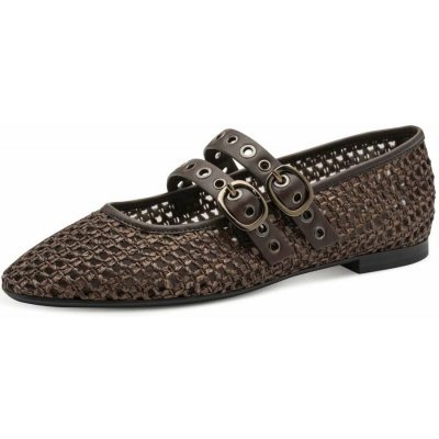 Tamaris dámské baleríny 22144-46-304 hnědá – Zboží Dáma