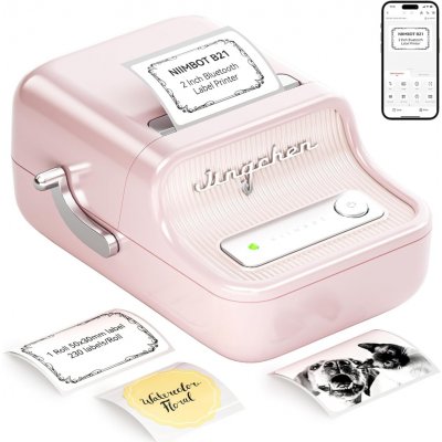 Niimbot B21S růžová – Zboží Mobilmania