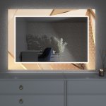Artalo LED zrcadlo s dekorem D22 50 x 50 cm – Hledejceny.cz