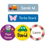 Mama Labels Samolepky se jménem pro děti do školy nebo školky, největší výběr motivů – Sleviste.cz