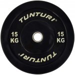 TUNTURI Gumový kotouč BUMPER 15 kg černý 50 mm – Hledejceny.cz