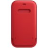 Pouzdro a kryt na mobilní telefon Apple Apple iPhone 12 / 12 Pro Leather Sleeve with MagSafe (PRODUCT)RED MHYE3ZM/A