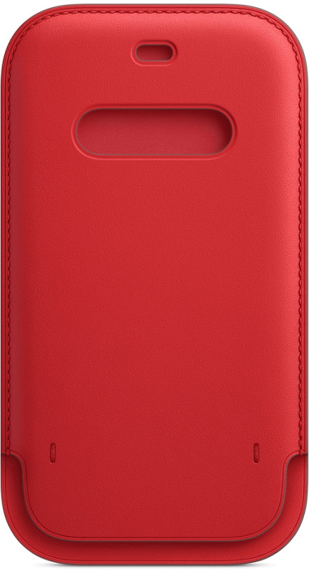 Apple iPhone 12 / 12 Pro Leather Sleeve with MagSafe (PRODUCT)RED MHYE3ZM/A