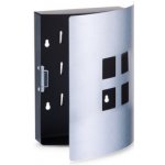 ZELLER Kovový box pro klíče SQUARE, 24x22x6 cm – Sleviste.cz
