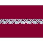 Bavlněná paličkovaná krajka 2021/20mm bílá/5m – Zboží Mobilmania