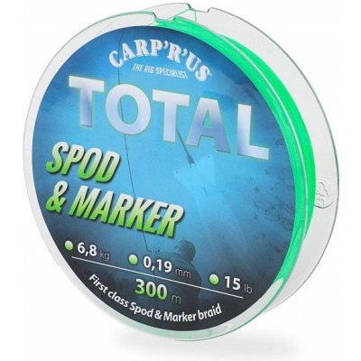 Carp´R´Us šňůra Total Spod/Marker Braid Fluo green 300m 0,19mm 6,8kg – Zboží Dáma