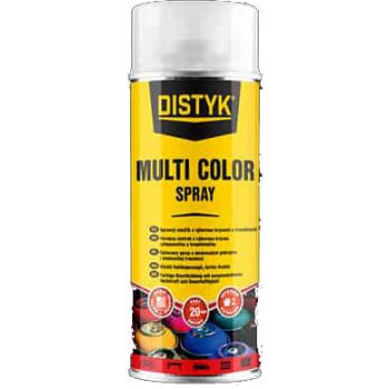 Den Braven DISTYK Multi color spray 400ml RAL9005 černá matná TP090051