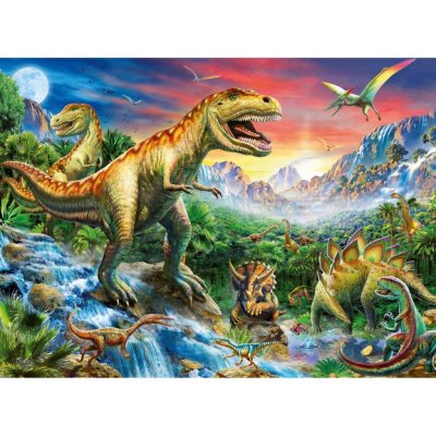 Ravensburger V dobách dinosaurů 100 dílků