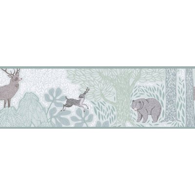 Vliesová bordura Lilly & Luis 77175-1 dětský motiv 5 x 0,17 m – Zboží Dáma