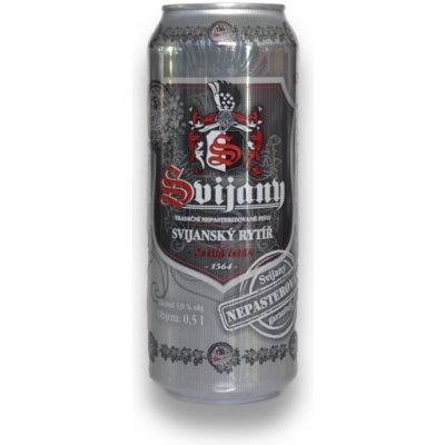 Svijanský rytíř 12° 0,5 l (plech) – Hledejceny.cz