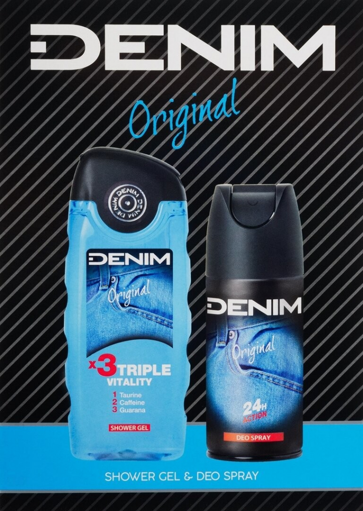 Denim Originál deospray 150 ml + sprchový gel 250 ml dárková sada