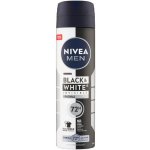 Nivea Men Black&White Invisible Original sprej antiperspirant pánský 150 ml – Hledejceny.cz