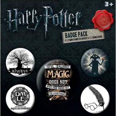 Set 5 placek Harry Potter (3) – Sleviste.cz