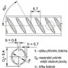 Pletiva Betonářská ocel Ø 8 mm rovná - 6 m