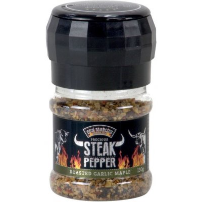 Don Marcos BBQ Steakový pepř Roasted Garlic Maple 130 g