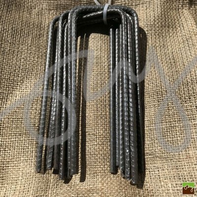 Ocelová skoba U 10ks průměr 6mm délka 15cm šířka 7,5cm – Hledejceny.cz