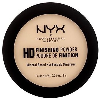 NYX Professional make-up High Definition Finishing Powder pudr 02 Banana 8 g