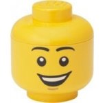 LEGO® Úložný box Hlava šťastný chlapec mini 40330801 – Zboží Dáma