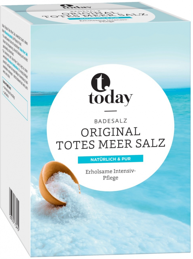 Today Totes Meer Salz 1,5 kg od 85 Kč - Heureka.cz
