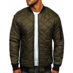 Bolf pánský prošívaný přechodový bomber MY-01 khaki – Zboží Mobilmania