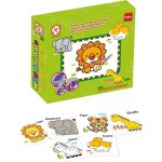Mac Toys Vybarvovací puzzle zvířata – Hledejceny.cz