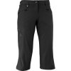 Dámské sportovní kalhoty Salomon Wayfarer Capri W black 363402 lehké softshellové 3/4 kalhoty