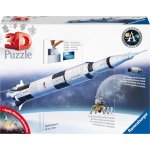 RAVENSBURGER 3D puzzle Vesmírná raketa Saturn V 504 ks – Zboží Mobilmania