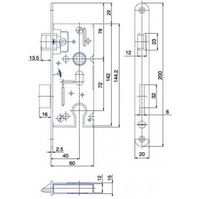 Hobes K 105 PZ 72/60mm P/L – Sleviste.cz