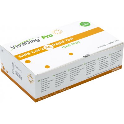 VivaCheck Biotech VivaDiag Sars-CoV-2 Antigenní test výtěrový 25 ks – Sleviste.cz