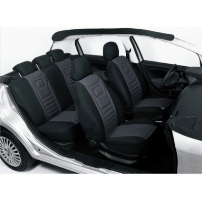 Autopotah PREXIM CLASSIC Škoda fabia I 1999-2008 s dělenou zadní sedačkou, šedé | Zboží Auto